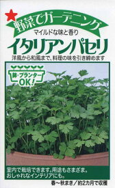 野菜種子 イタリアンパセリ トーホクのタネ