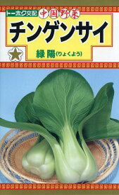 【種子】中国野菜 チンゲンサイ 緑陽（りょくよう）トーホクのタネ