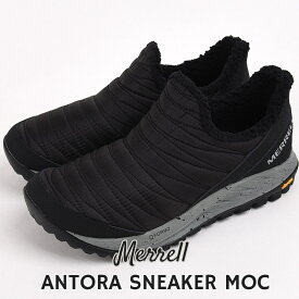 メレル merrell レディース スニーカー カジュアル シューズ 靴 女性 ファッション ANTORA SNEAKER MOC J066950 黒