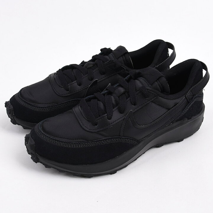 楽天市場 ナイキ Nike スニーカー レディース カジュアル シューズ ファッション 靴 ウィメンズ ワッフル デビュー Dh9523 001 黒 Ivy Casual
