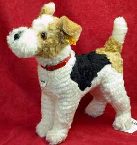 V^Ct efBxA Steiff tHNV[ tHbNXeA Foxy fox terrier 35cm ʂ a v[g NX}X 荠