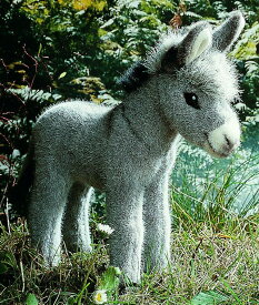 ケーセン ぬいぐるみ kosen ろばの子 22cm Donkey Foal リアル 動物 子供 女の子 男の子