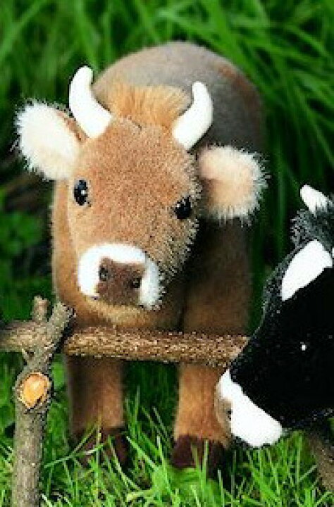 楽天市場】ケーセン ぬいぐるみ kosen うし 茶 39cm “Alma” Cow リアル 