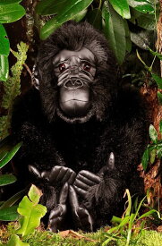 ケーセン ぬいぐるみ kosen ゴリラの母 34cm Mother Gorilla リアル 動物