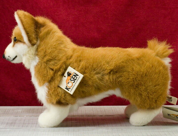 楽天市場】ウェルシュ・コーギー KOSEN ケーセン 34cm ぬいぐるみ 犬 