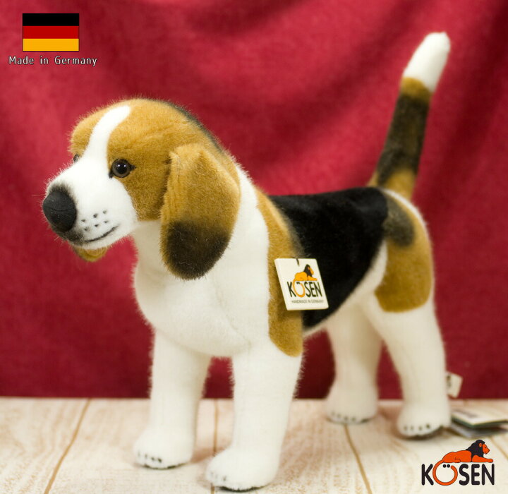 楽天市場】ケーセン ぬいぐるみ kosen ビーグル 34cm BEAGLE 犬 いぬ 