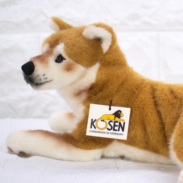 楽天市場 ケーセン ぬいぐるみ Kosen 柴犬 伏せ お腹ペレット詰めタイプ 33cm 犬 リアル 動物 テディベア専門店 アイビールーム