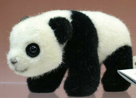 ケーセン ぬいぐるみ Koesen パンダの赤ちゃん (座り) 17cm Panda Cub sitting 【 パンダ ぱんだ ジャイアントパンダ リアル 動物 】 kosen