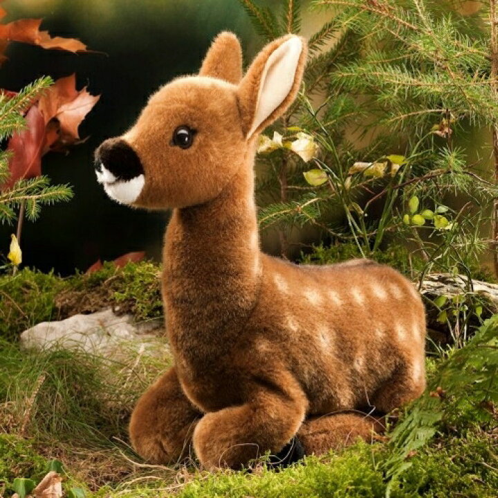 楽天市場】ケーセン ぬいぐるみ kosen 子ジカ 座り 34cm Fawn, Lying 