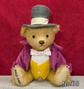 V^Ct efBxA Steiff AJ EB[EHJ Willy Wonka efBxA ʂ a v[g j Mtg NX}X