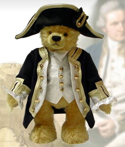 ジェームス・クック(キャプテン・クック)(James Cook )■グリーンハーマン社 限定テディベア