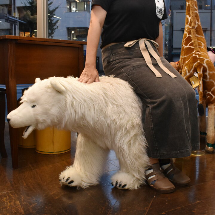 楽天市場】ハンサ HANSA 椅子 スツール ホッキョクグマ 110cm POLAR 