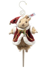 シュタイフ サンタ マウス オーナメントテディベア Steiff Santa Maus Ornament ean 007262 12cm 世界限定