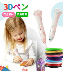 3Dペン 低温3Dペン 5m巻 10色 大容量 お得 ペン2本セット 子供 3Dアートペン 子供 低温 コードレス デザイナー インク PCLフィラメント DIY 工具 キット 誕生日 プレゼント 手作りおもちゃ 7歳 8歳 9歳