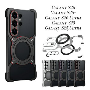 Galaxy S26 �P�[�X Galaxy S26+ Galaxy S25 Ultra �X�^���h�t�� ��d�ی� Galaxy ���u �c�u �T���X���V���[�Y��p �A���~ Galaxy S26 Ultra ���C�[�d MagSafe�Ή� Galaxy S26 Ultra �����Y�ی� Galaxy S25���C�����X�[�d Qi