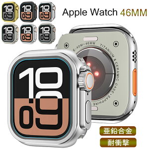 Apple Watch Series 11 46mm �P�[�X �A�b�v���E�H�b�` �V���[�Y11 46mm �������� Apple Watch S10 46mm �A�b�v���E�H�b�` S10 �ی�J�o�[ iWatch 46mm �Ռ��z�� ���^�� ������ �A�b�v���E�H�b�` �V���[�Y10 �A�E�g