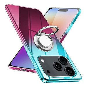 For iPhone 17 Pro Max �p �P�[�X �����O TPU ���^ �y�� �V���R�� �O���f�[�V�����F �P�[�X �A�C�t�H