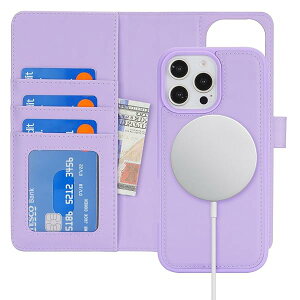 for iPhone 16 Pro �P�[�X�蒠�^ Magsafe�Ή����C�����X�[�d for iPhone16 Pro 2in1������ �g�уJ�o�[ ���
