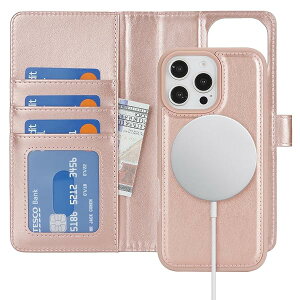 for iPhone 16 Pro Max �P�[�X�蒠�^ Magsafe�Ή����C�����X�[�d for iPhone16 Pro Max 2in1������ �g�уJ�o