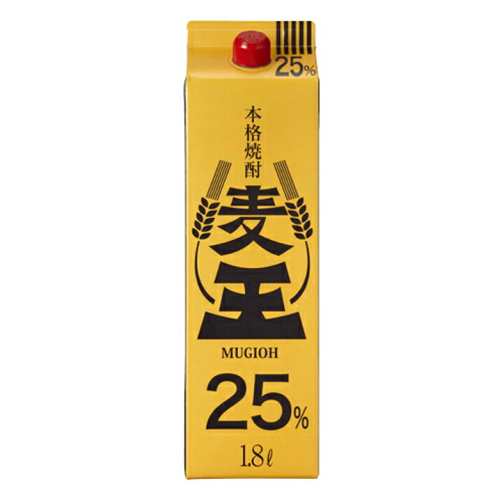楽天市場】【蔵元直送】麦王 25度 1.8Lパック【岩川醸造公式 本格麦 