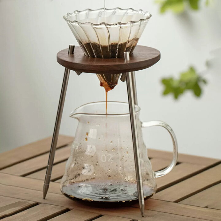 高さ調整できる コーヒースタンド コーヒードリッパー ドリップ 