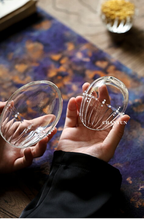 楽天市場】Glass Art 作家作品 耐熱ガラス 茶合 さごう 茶量 お茶 茶葉 
