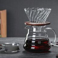 IwaiLoft コーヒーサーバー ガラスドリッパー セット S M コーヒーポット V60 コーヒードリッパー 耐熱ガ…