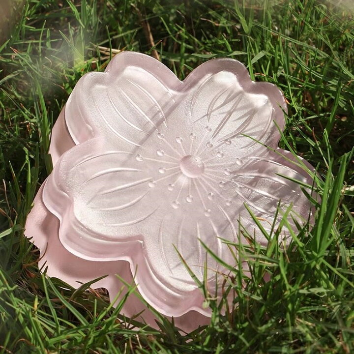 楽天市場】桜 ガラスケース さくら 小物入れ 小箱 ガラスの箱 ガラス 