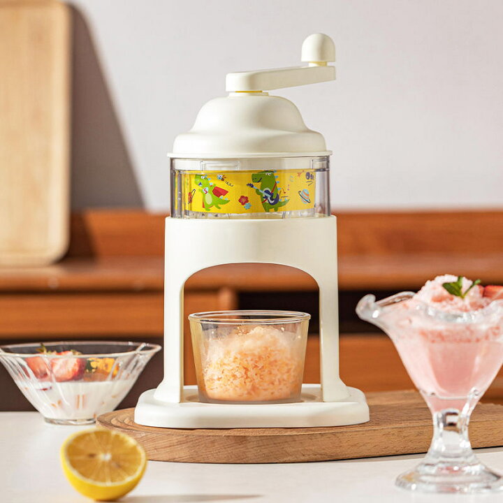 楽天市場】IwaiLoft かき氷器 手動 滑り止めハンドル 製氷カップ付き  