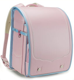 ランドセル 女の子 軽量 大容量 パールピンク ローズ 自動ロック 防水仕上げ Japanese schoolbag 通学 入学お祝い プレゼント A4フラットファイル対応 6年間保証【バオバブの願い】【正規品】【送料無料】