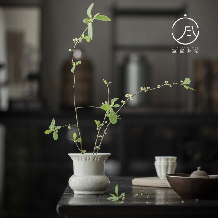 楽天市場】IwaiLoft 白 建水 こぼし 茶こぼし 水孟 茶道具 中国茶器 