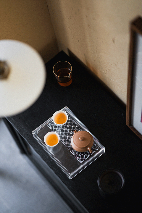 楽天市場】深型 貯水トレー 収納ケース＆トレー アクリル 配膳トレー