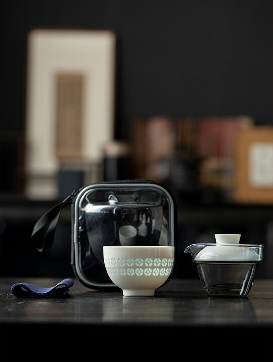 楽天市場】玲瓏 茶器セット 小 宝瓶 ガラスピッチャー 急須 フリー 