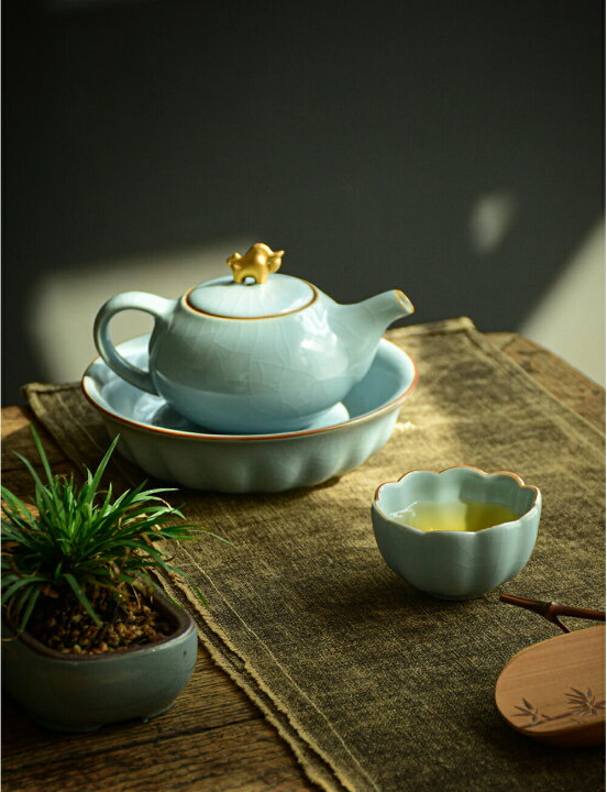 楽天市場】IwaiLoft 天青 汝窯 湯呑 中国茶杯 茶器 湯のみ 湯呑み お茶 