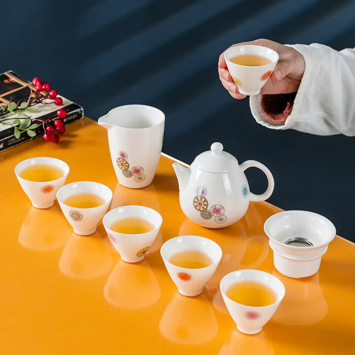 中国茶器 茶碗 急須 コップ 蓋碗と湯呑みセット（中国茶器 茶碗 コップ 