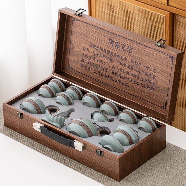 楽天市場】哥窯・歌窯(かよう) 茶器セット ティーセット 蓋碗 急須 12 
