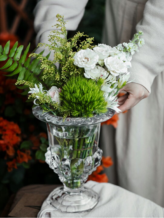 楽天市場】Flower Base フラワーベース ガラス 花瓶 花器 インテリア