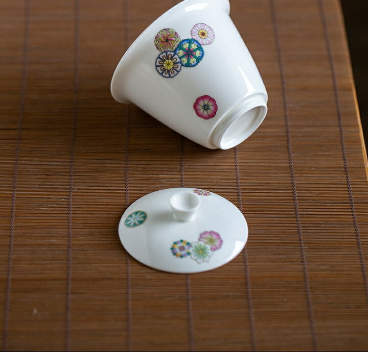楽天市場】IwaiLoft 美しい手毬 蓋碗 三才碗 宝瓶 煎茶器 急須 手まり 