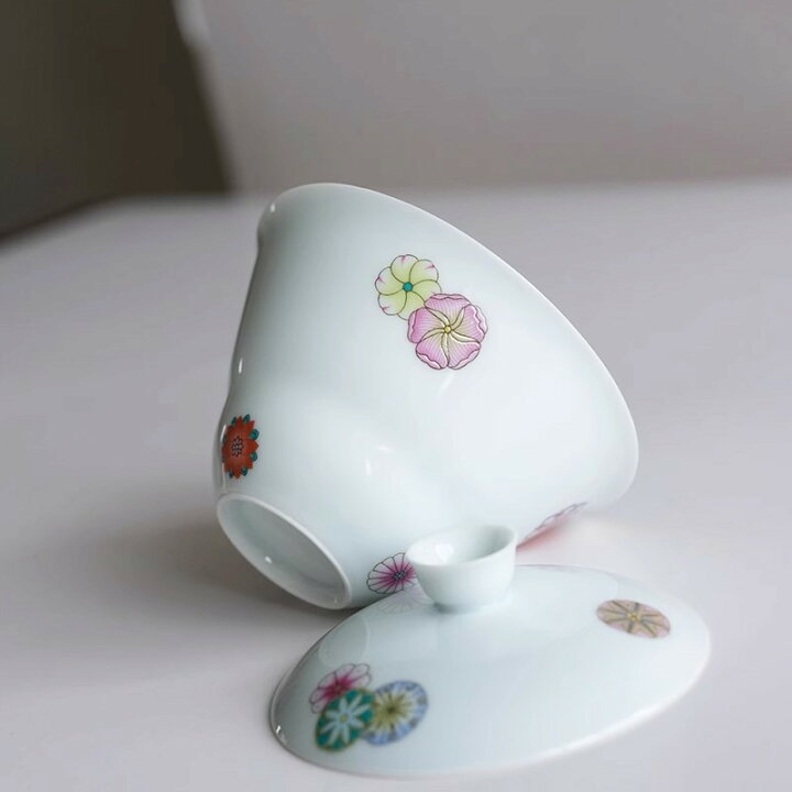 楽天市場】IwaiLoft 美しい手毬 蓋碗 三才碗 宝瓶 煎茶器 急須 手まり 