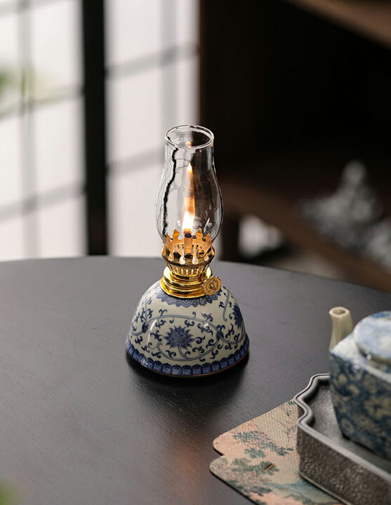 楽天市場】卓上 石油ランプ 洋灯 ようとう ランプ lamp 油灯 オイル 