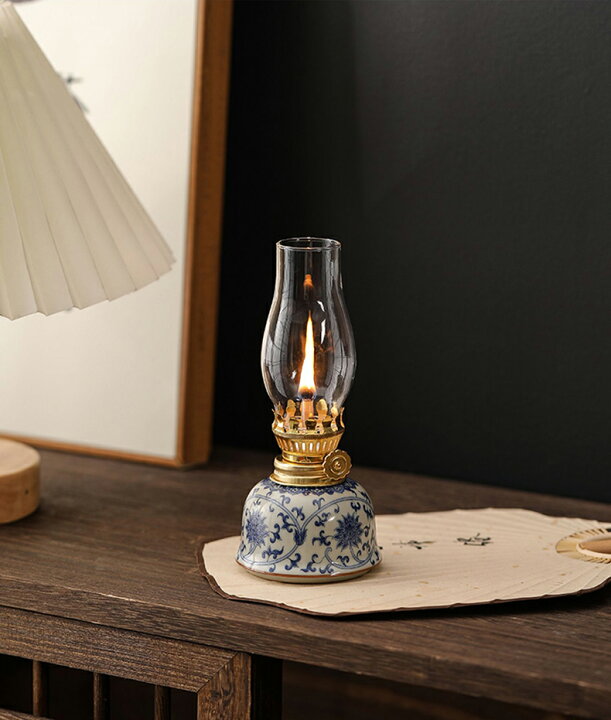 楽天市場】卓上 石油ランプ 洋灯 ようとう ランプ lamp 油灯 オイル 