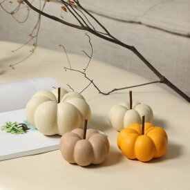 IwaiLoft パンプキン 置物 手作り 南瓜 置き物 ハンドメイド 2026 ハロウィン カボチャ 陶器 焼き物 癒しかわいい おしゃれ シンプル 陶磁器 縁起物 工芸品 かぼちゃ かざり halloween 装飾 飾りギフト インテリア 雑貨 プレゼント
