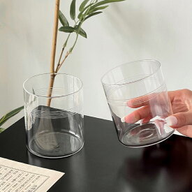耐熱ガラス グラス ガラスコップ おしゃれ コーヒーカップ ビア ウイスキー グラス カクテルグラス タンブラー 冷茶グラス ティーグラス 誕生日 プレゼント お祝い 400ml IwaiLoft