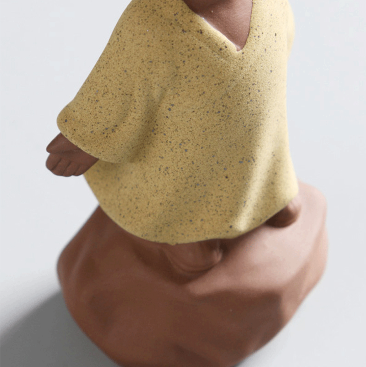 楽天市場】IwaiLoft 小仏 陶器 仏像 茶寵 手作り オブジェ かわいい