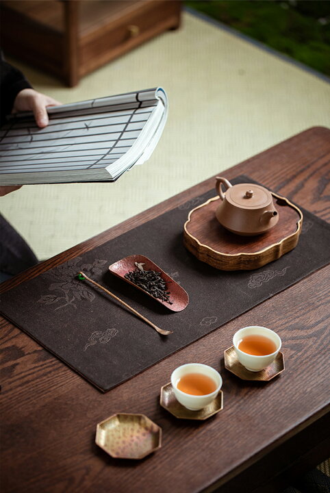 楽天市場】煎茶道具 銅製 茶合 茶味 さごう 茶杓 茶量 茶匙 彫刻 お茶 