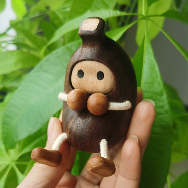 楽天市場】【ななちゃん】おもしろ バナナ 木のおもちゃ かわいい  
