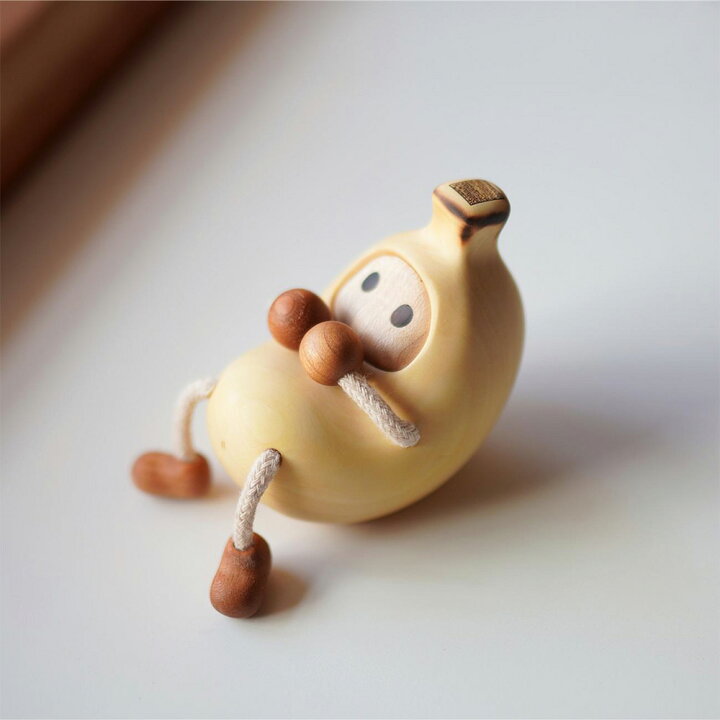 楽天市場】【ななちゃん】おもしろ バナナ 木のおもちゃ かわいい 