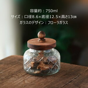 Glass Canister ؐWt KX LjX^[ 700ml Vi KXW[ VR R[q[ ی` LjX^[ t[KX C [  ۑe  ~т KX ʎ