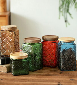 Glass Canister KX LjX^[ KXW[ VR ؐWt R[q[ Ђ` ی` lp LjX^[ t[KX C ۑe  ~т KX ʎe 