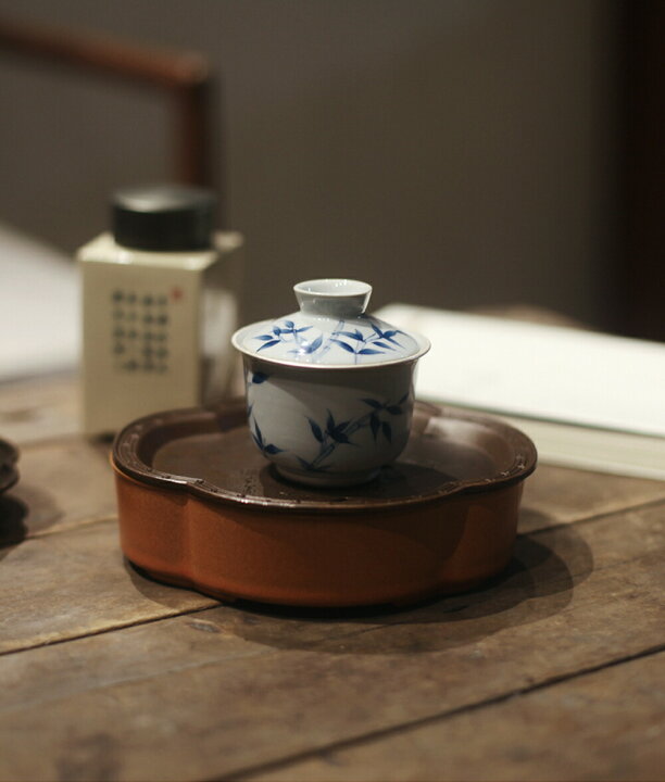 楽天市場】IwaiLoft 美品 手作り 急須受台 陶磁器 急須置き 茶台 茶盤 